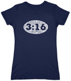 Juniors: John 3:16 T-Shirts