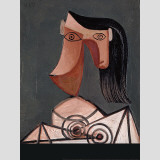 Head of a Woman Vinilos decorativos