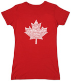 Juniors: Canada National Anthem T-Shirts