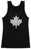 Women's: Tank Top - Canada National Anthem T-Shirt