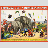 Forepaugh & Sells Brothers Circus Wall Decal