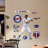 Joe Mauer - Fathead Junior Wall Decal