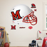 Miami of Ohio Helmet Wall Decal