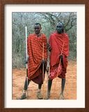 Maasai Warriors Framed Photographic Print