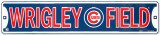 Wrigley Field Tin Sign