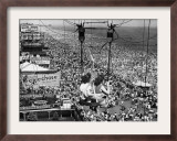 Coney Island View, New York, New York, c.1957 Framed Photographic Print