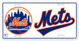 New York Mets Cartel de chapa