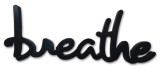 Breathe Placa de madeira
