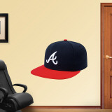 Atlanta Braves New Era Cap Wall Decal