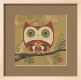Pattern Owl Láminas por Sapna Sapna