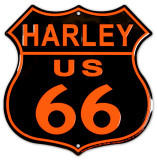 Harley Plechová cedule