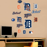 Tigers - Fathead Junior Logosheet   Wall Decal