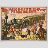 Buffalo Bill's Wild West and Pioneer Exhibition Wall Decal