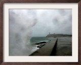 Hurricane Ike, Havana, Cuba Framed Photographic Print