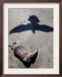 Debris from Hurricane Ike, Padre Island National Seashore, TX Framed Photographic Print