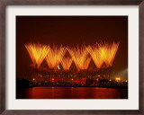 Beijing Olympics Closing Ceremony, Bird's Nest, Beijing, China Framed Photographic Print