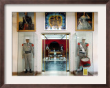 View of the Entrance of the The Foreign Legion Museum in Aubagne, Southern France, October 24, 2006 Framed Photographic Print by Claude Paris