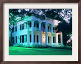 The Governor's Mansion is Shown August 30, 2000, in Austin, Texas Framed Photographic Print by Harry Cabluck