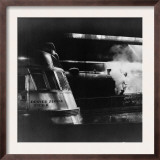 Steam and Diesel Engine at the Union Station, Chicago, c.1943 Posters by Jack Delano