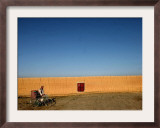 A Street Vendor Starts His Business Early Framed Photographic Print