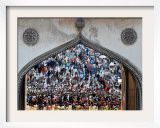 Indian Shiite Muslims Flagellate Themselves During a Procession, Hyderabad, India, January 30, 2007 Framed Photographic Print by Mahesh Kumar