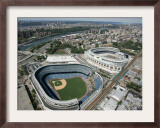 Old New York Yankees Stadium next to New Ballpark, New York, NY Framed Photographic Print