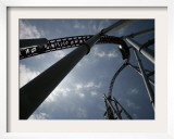 Storm Runner Rolleer Coaster at Hersheypark, Pennsylvania Framed Photographic Print by Carolyn Kaster