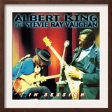 Albert King with Stevie Ray Vaughan - In Session Prints