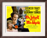 Dr. Jekyll and Mr. Hyde, Lana Turner, Spencer Tracy, Ingrid Bergman, 1941 Prints