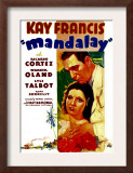 Mandalay, Kay Francis, Ricardo Cortez, 1934 Prints