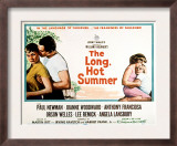 The Long, Hot Summer, Joanne Woodward, Paul Newman, Lee Remick, Anthony Franciosa, 1958 Print