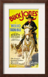 Hello Trouble, Buck Jones, 1932 Poster