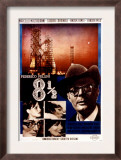 8 1/2, Marcello Mastroianni, 1963 Posters