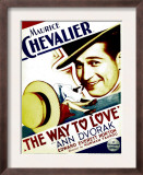 Way to Love, Maurice Chevalier on Midget Window Card, 1933 Prints