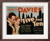 Five and Ten, Leslie Howard, Marion Davies, 1931 Poster