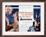 Anastasia, Yul Brynner, Ingrid Bergman, 1956 Prints