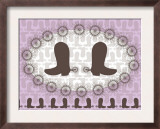 Pink Boots Prints by  Avalisa