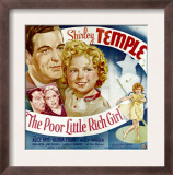 Poor Little Rich Girl, Michael Whalen, Shirley Temple, Jack Haley, Alice Faye, 1936 Print