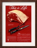 Meat, USA, 1940 Prints