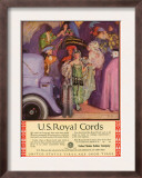 US Royal Cords, Magazine Advertisement, USA, 1924 Prints