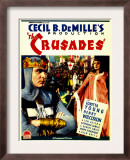 The Crusades, Henry Wilcoxon, Loretta Young on Midget Window Card, 1935 Prints