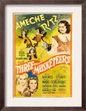 The Three Musketeers, the Ritz Brothers, Don Ameche, Gloria Stuart, Pauline Moore, 1939 Posters