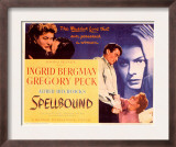 Spellbound, Ingrid Bergman, Gregory Peck, 1945 Posters