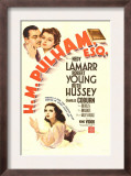 H.M. Pulham, Esq., Robert Young, Hedy Lamarr, 1941 Prints