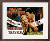 Sullivan's Travels, Veronica Lake, Joel Mccrea, 1941 Posters