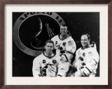 The Crew of Apollo 14: Stuart Roosa, Alan Shepard, Edgar Mitchell, 1971 Art