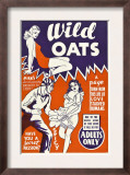 Wild Oats, Poster Art, 1940 Posters