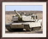 M1 Abrams Tank at Camp Warhorse Prints by Stocktrek Images 
