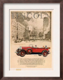 Lincoln, Magazine Advertisement, USA, 1927 Prints