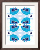Blue Lotus Print by  Avalisa